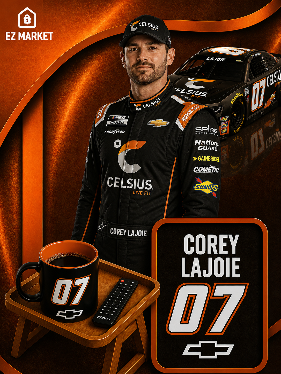 SideKick Tray – Nascar Edition