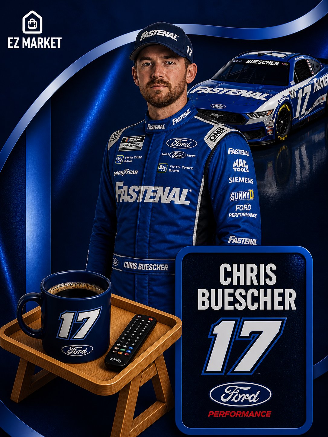 SideKick Tray – Nascar Edition