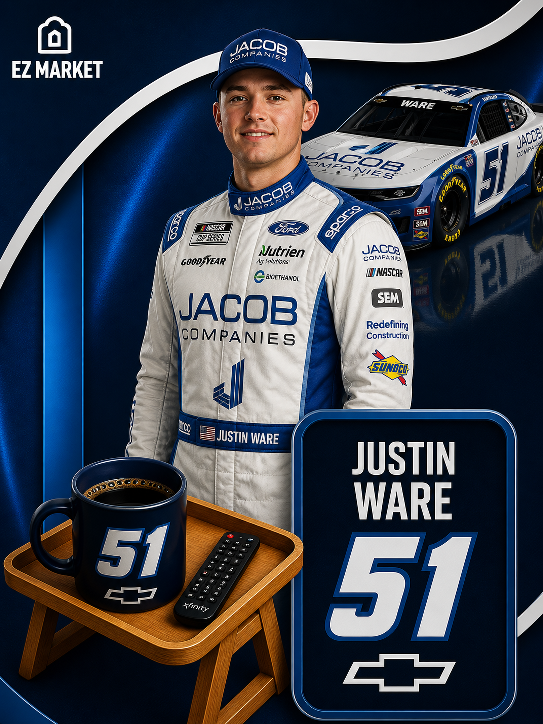 SideKick Tray – Nascar Edition