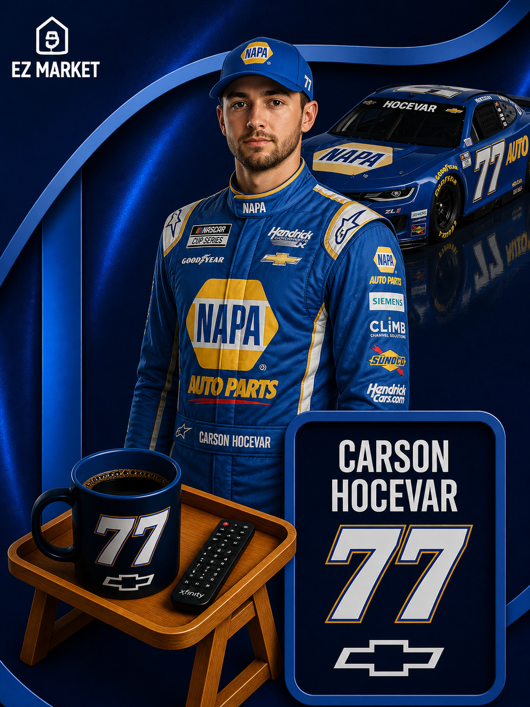 SideKick Tray – Nascar Edition