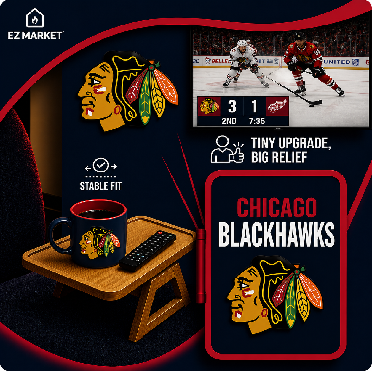 SideKick Tray – NHL Edition