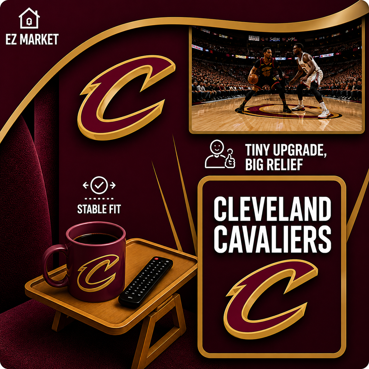 SideKick Tray – NBA Edition