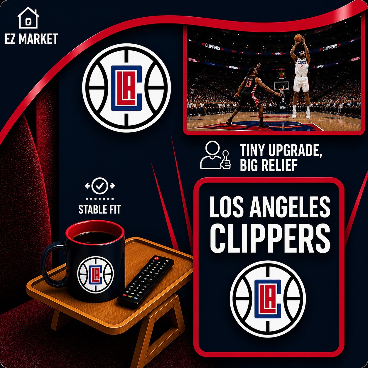 SideKick Tray – NBA Edition