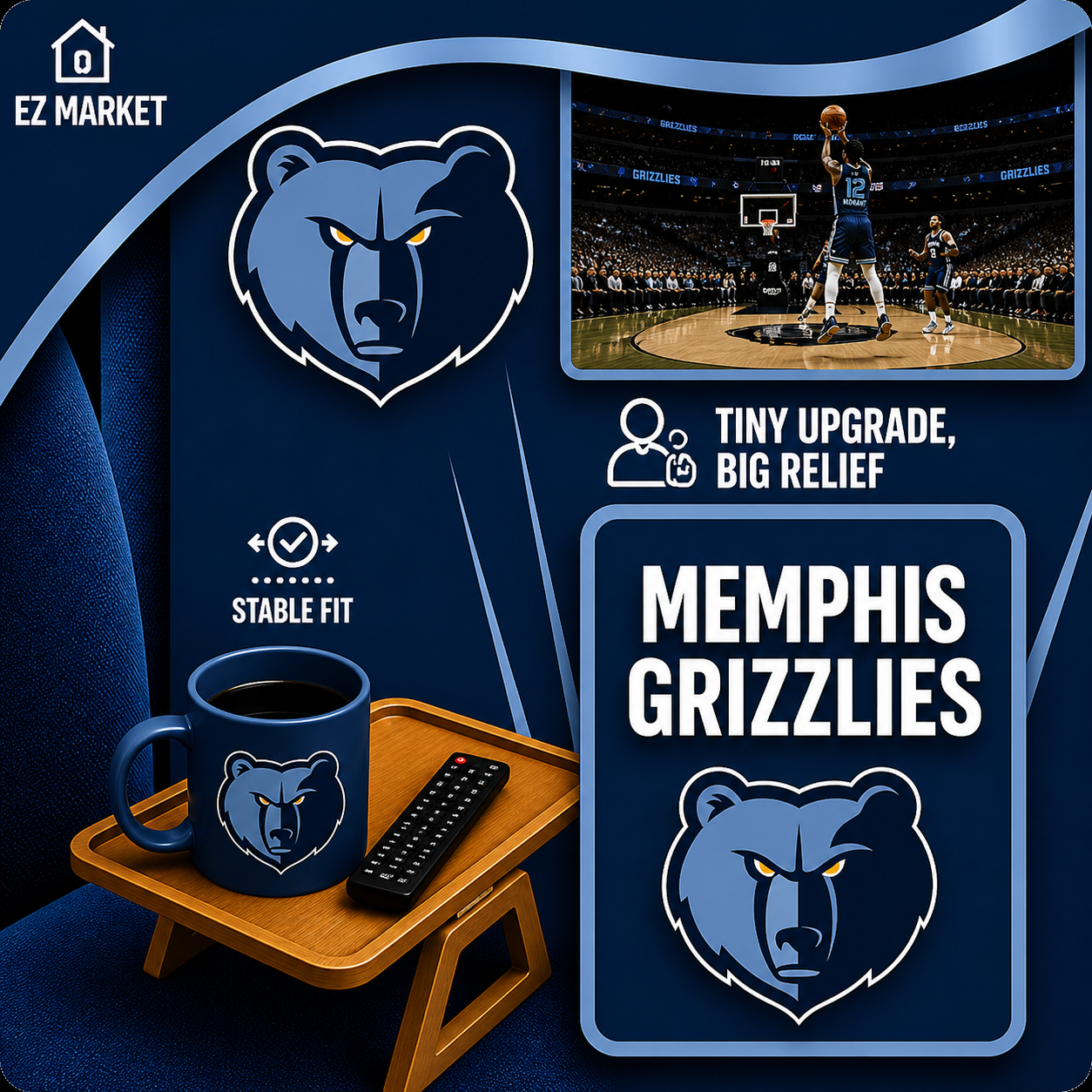 SideKick Tray – NBA Edition