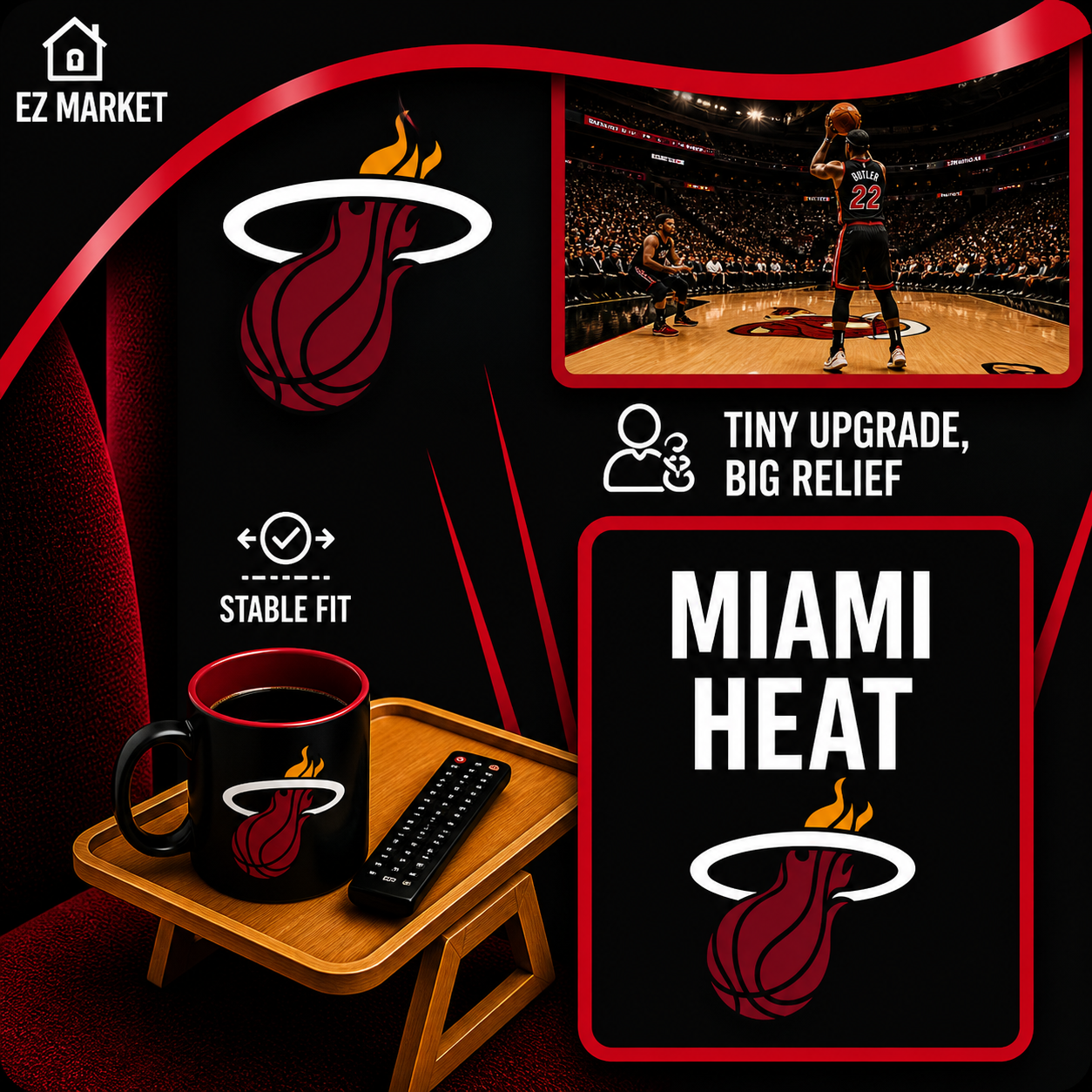 SideKick Tray – NBA Edition
