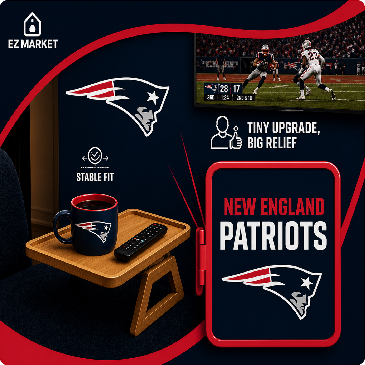 SideKick Tray – NFL Edition
