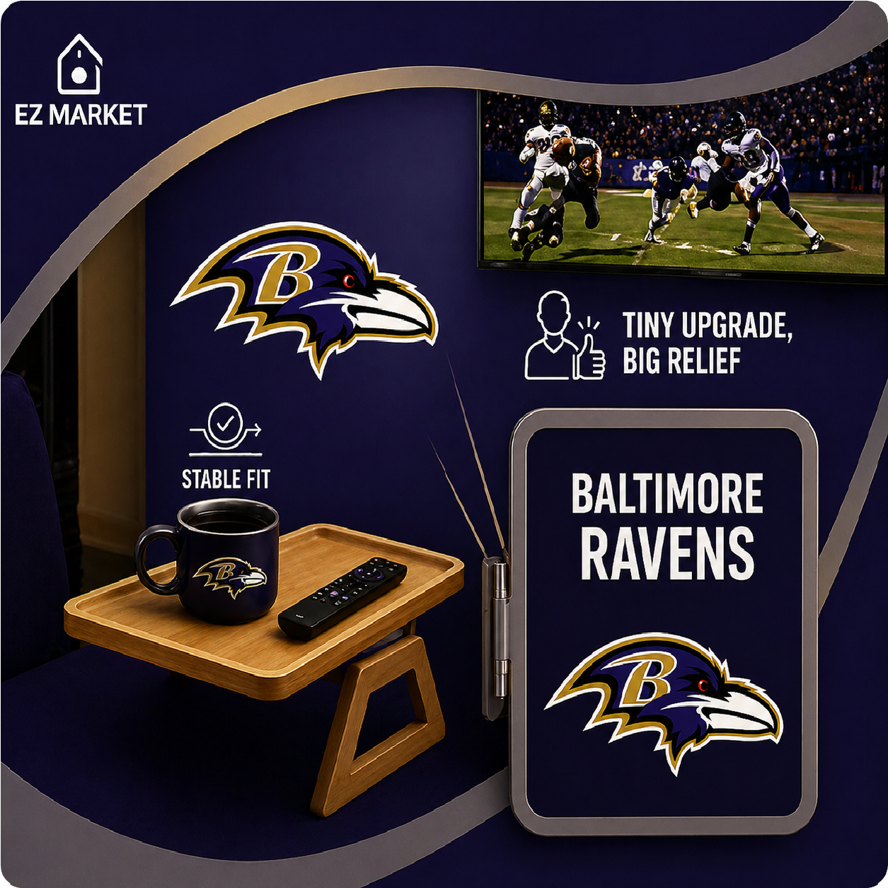 SideKick Tray – NFL Edition