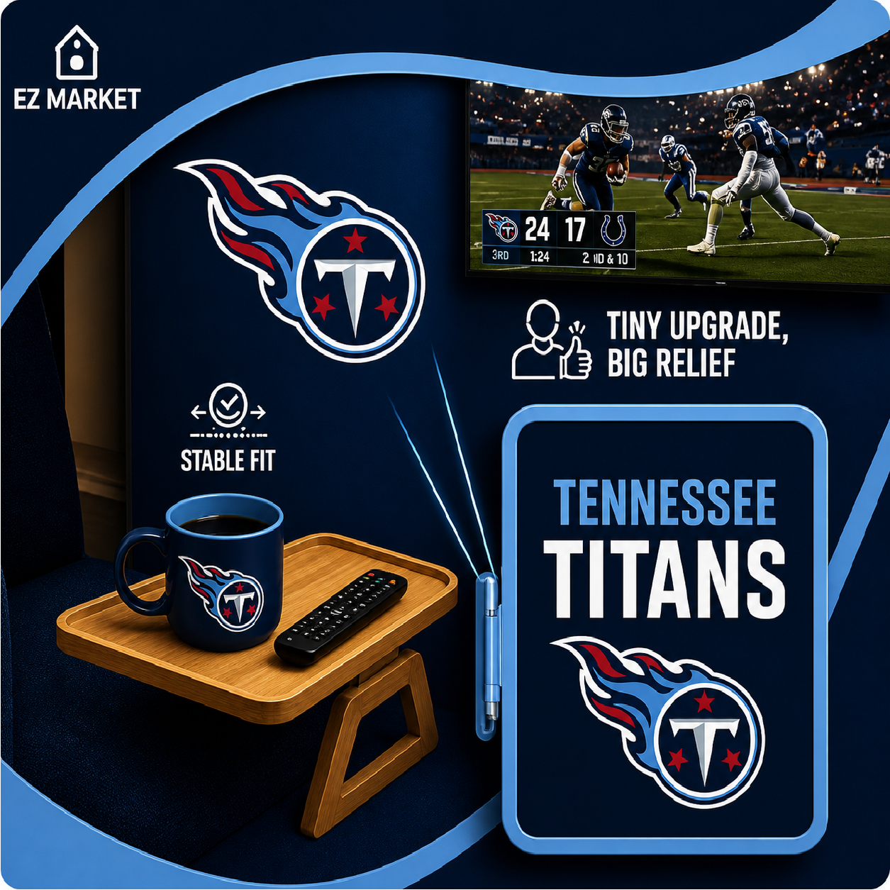 SideKick Tray – NFL Edition